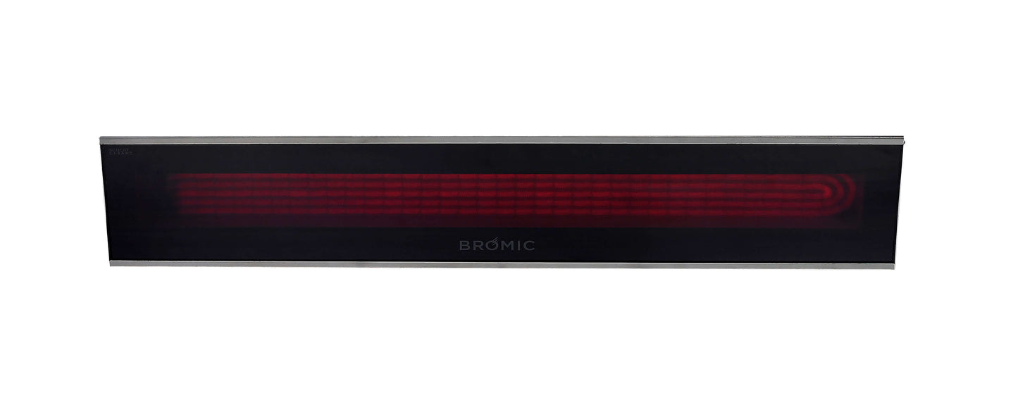 Bromic Electric patio heater displayed on a white background.