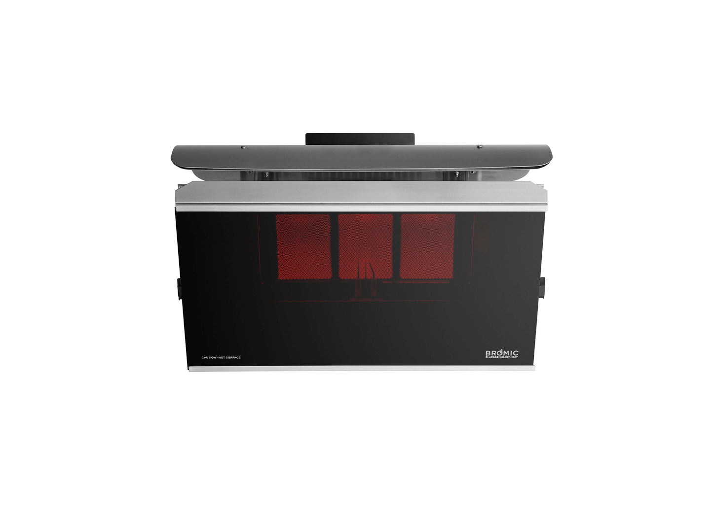 Bromic Black Gas patio heater displayed on a white background