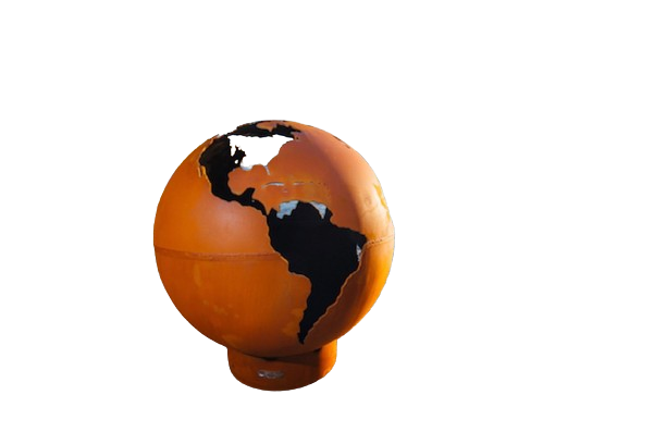 The Third Rock Fire Pit, Displayed on a white background.