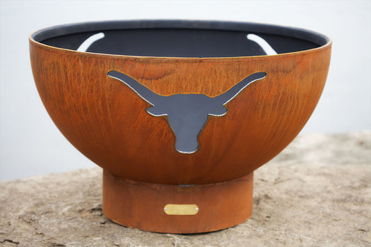 Texas LongHorn Handcrafted Artistic Fire Pit
