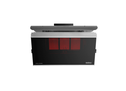Bromic 300 series outdoor patio heater on a white background.