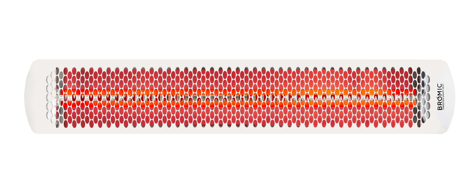 The White Bromic Patio Heater displayed on a white background.