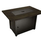 The Marc, 40 x 28 Rectangular Gas Outdoor Fire Pit