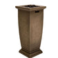 The 28 X 11 inch MGO Gas Outdoor Fire Pit, displayed on a white background.