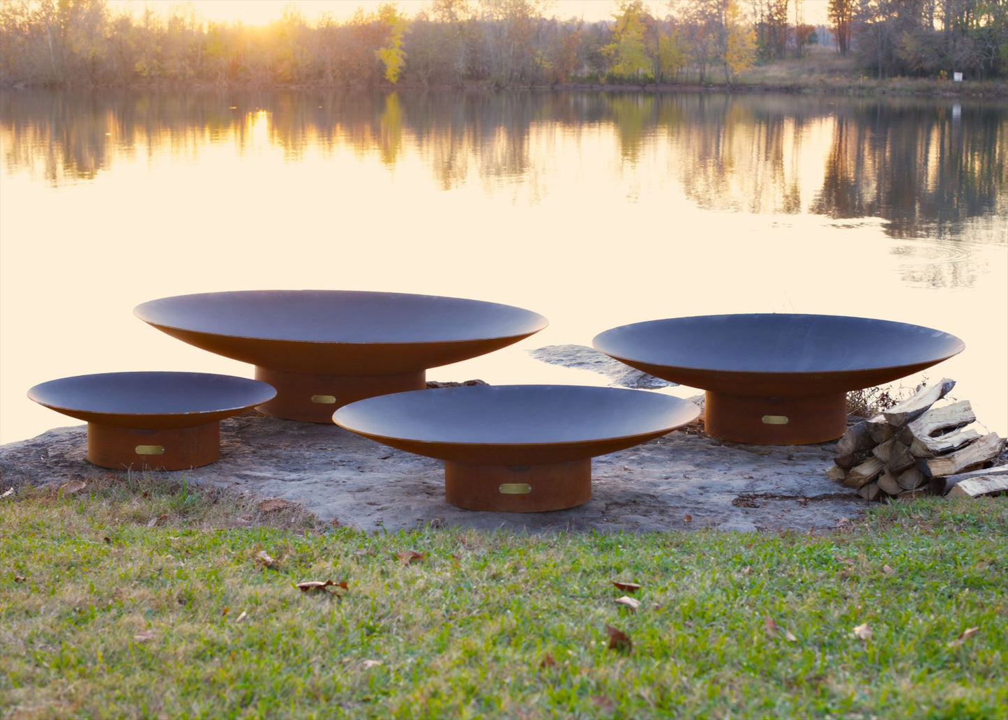 Asia Series Sleek Oriental Fire Pit